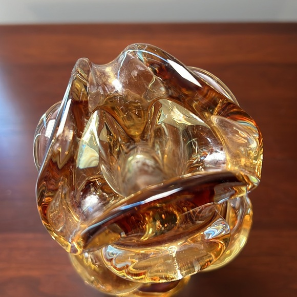 Vintage Czech Art Glass Vase by Jan Beranek for Skrdlovice - Picture 3 of 12